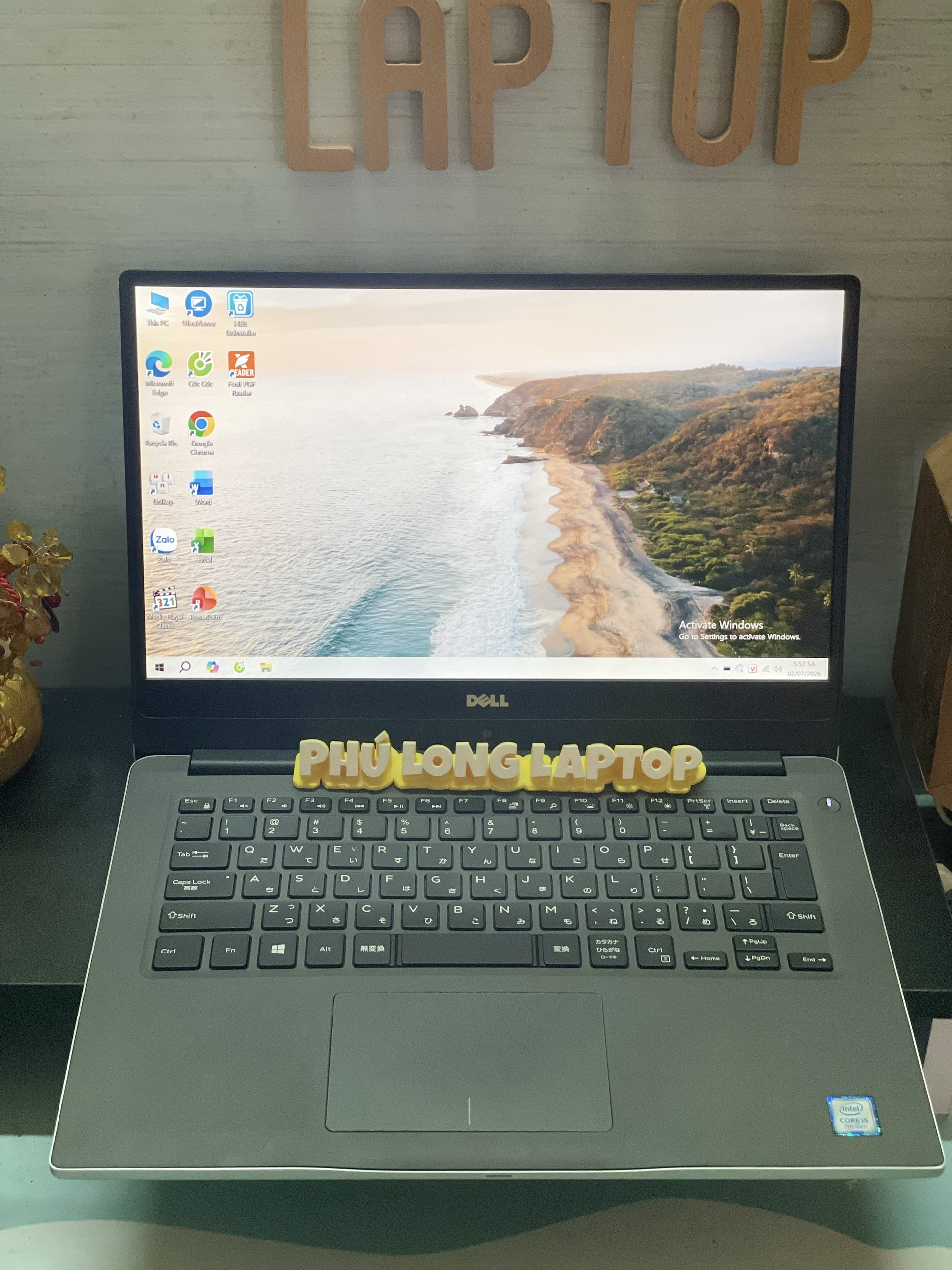 Dell Inspiron 7460 – Thiết kế nhôm sang trọng, mỏng nhẹ và bền bỉ